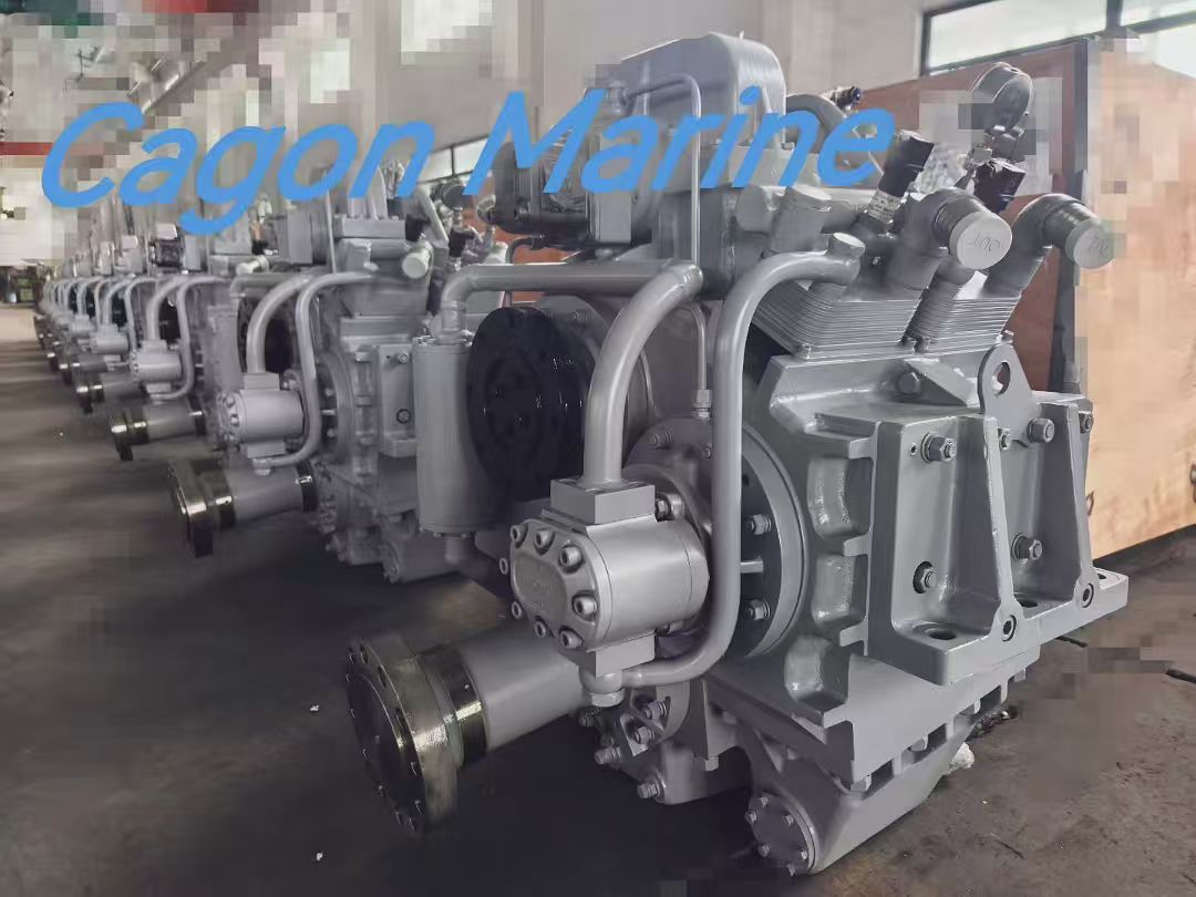 Động cơ chính tốc độ cao 1500 mã lực, hộp số góc lớn V,